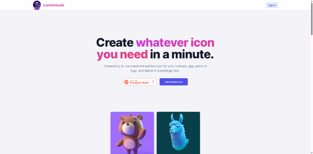 iconGeniusAi-Create-your-own-icons