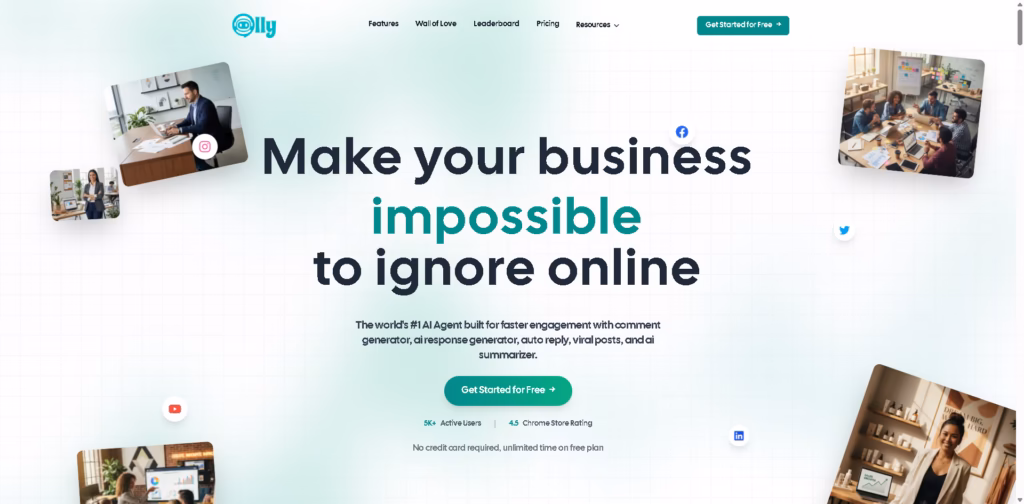AI-Agent-for-Social-Media- Olly Social