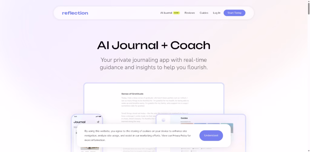 AI-Journaling-App-Coach-for-Mental-Health- Reflection AI