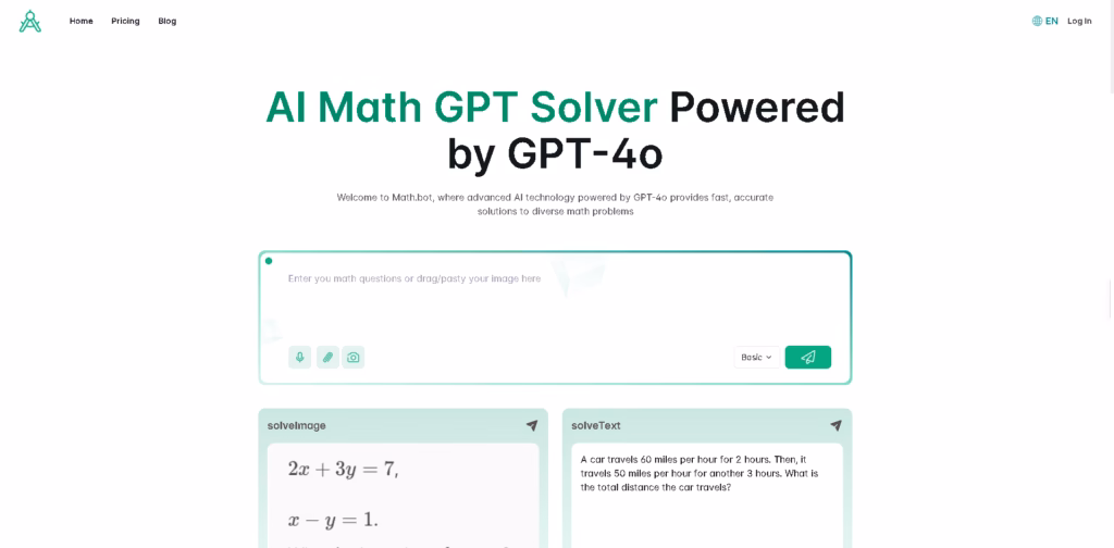 AI-Math-GPT-Solver-Powered-by-GPT-4o-Free-Online- Math.bot