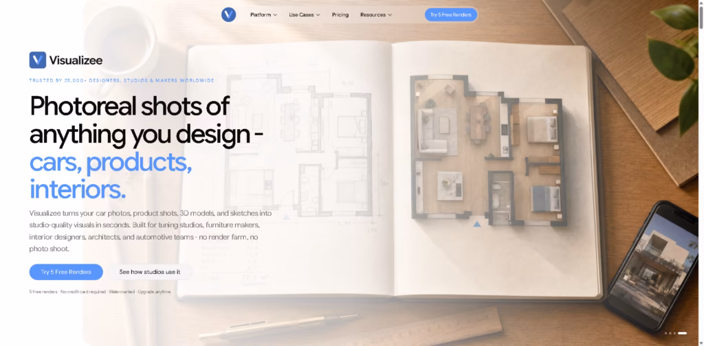 AI-Product-Design-Visualization-Visualizee