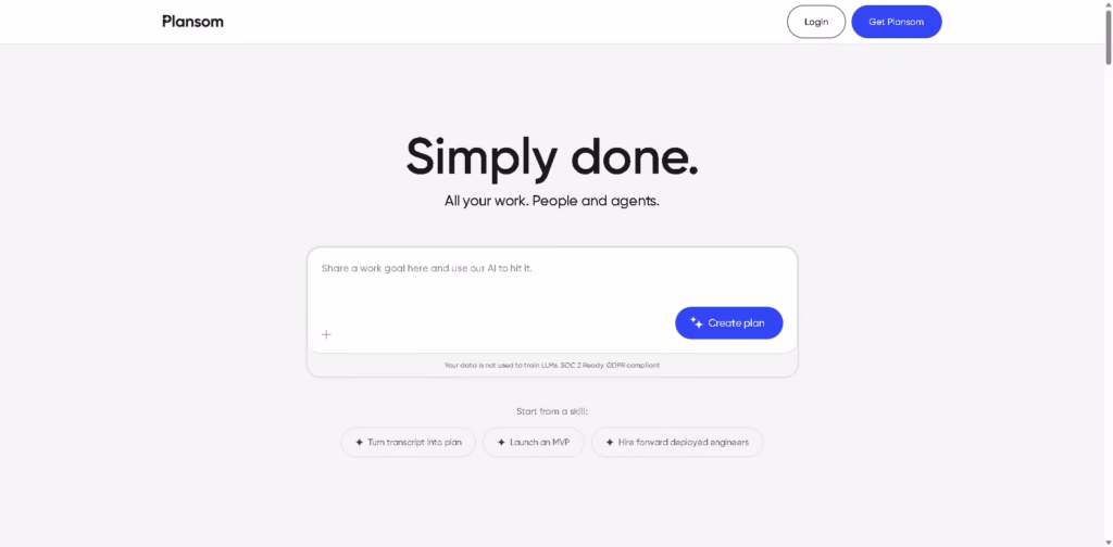 AI-Project-Management-Work-OS-for-Teams- Plansom