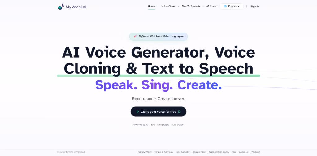 AI-Voice-Generator-Voice-Cloning-Text-to-Speech-MyVocal.AI
