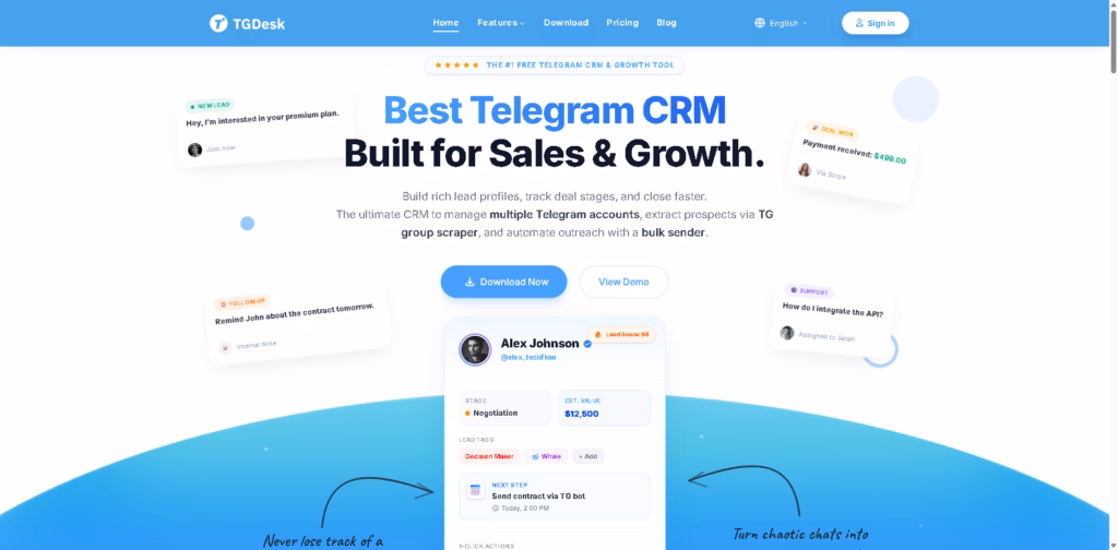 Best-Telegram-CRM-Automate-Outreach-Close-More-Deals- TGDesk