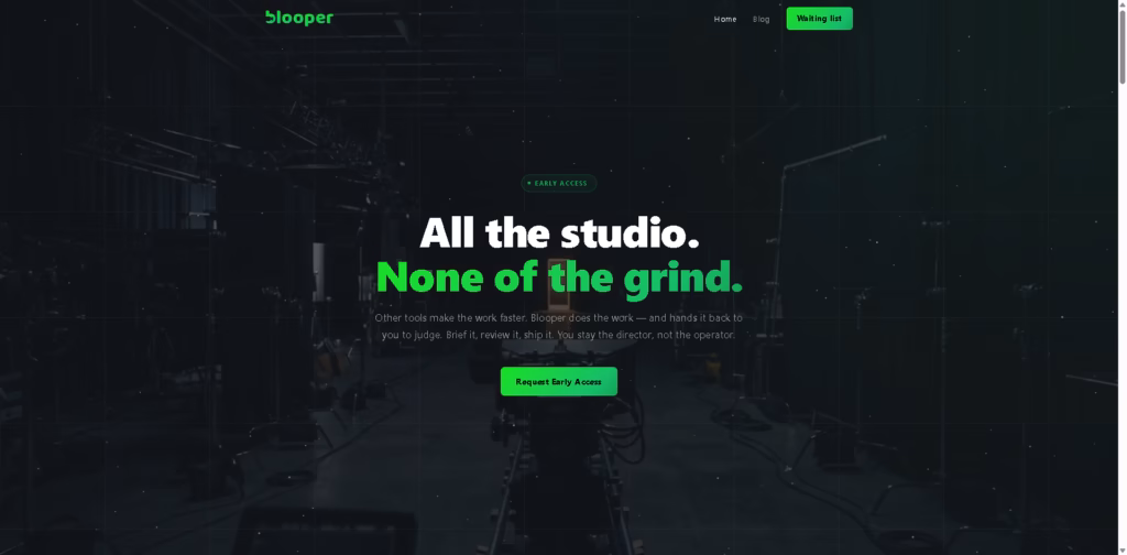 Blooper -Agentic-AI-Video-Production-Platform