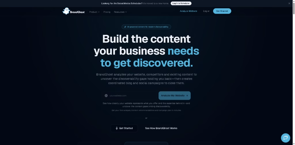 BrandGhost -Product-Discoverability-and-AI-Content-Campaigns