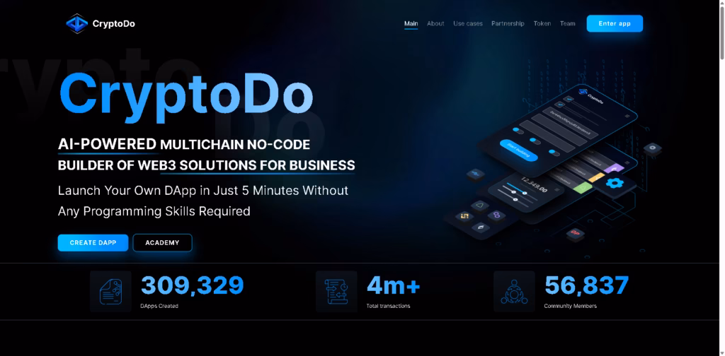 Build-Smart-Contract-with-No-Code-Tool- CryptoDo