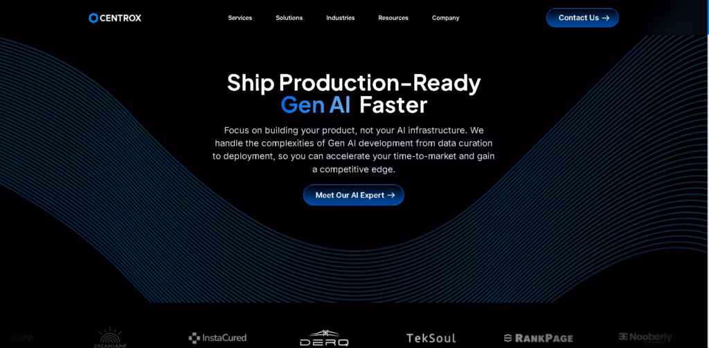 Centrox AI -Full-Cycle-Gen-AI-and-Custom-LLM-Dev-Services