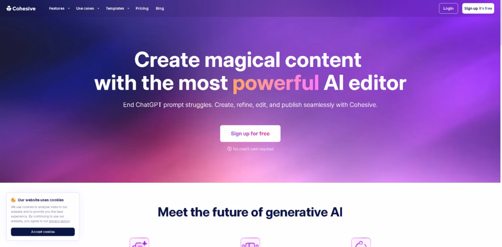 Cohesive AI pricing