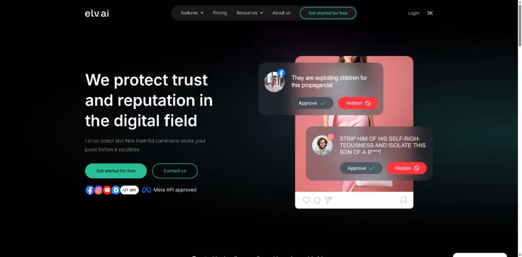 ELV.AI - Content-moderation-using-AI-and-human-moderators