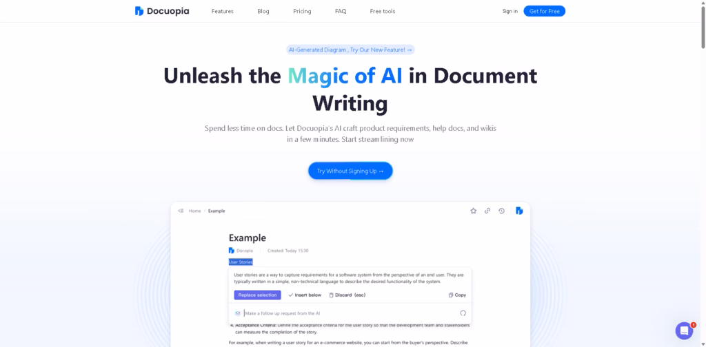 Docuopia -Unleash-the-Magic-of-AI-in-Document-Writing