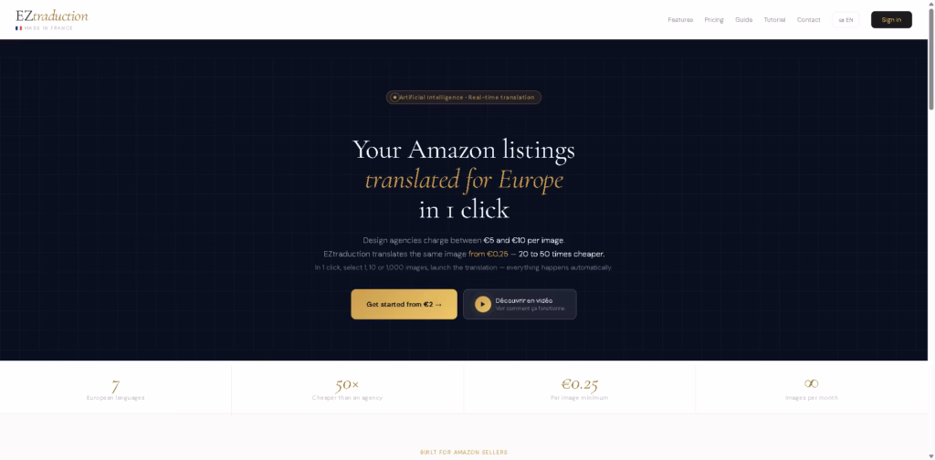 EZtraduction -Traduisez-vos-fiches-Amazon-en-Europe-en-1-clic