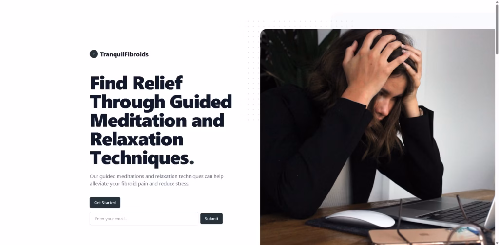 TranquilFibroids - Fibroid-Pain-Relief-Guided-Meditation- Relaxation