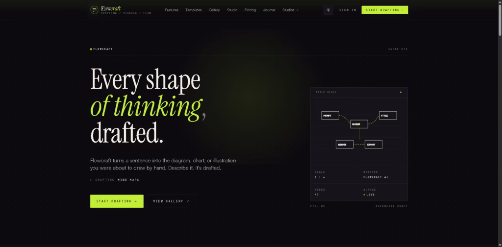 FlowCraft -AI-Powered-Diagram-Generator-FlowCraft