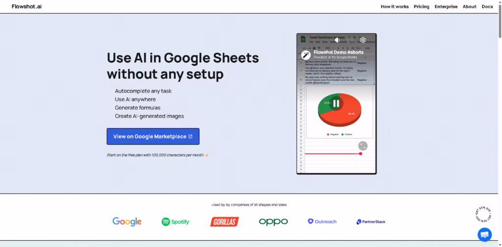 Flowshot.ai -Google-Sheets-AI-Plugin-AI-Formulas