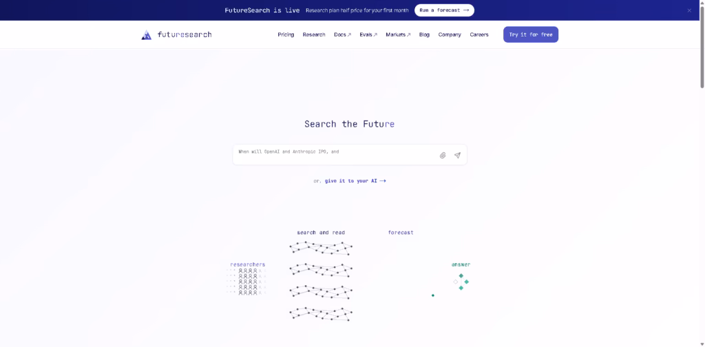FutureSearch -Search-the-Future