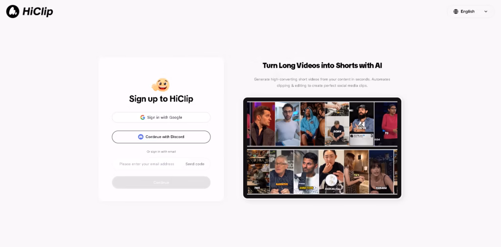 HiClip-Sign-up-to-HiClip