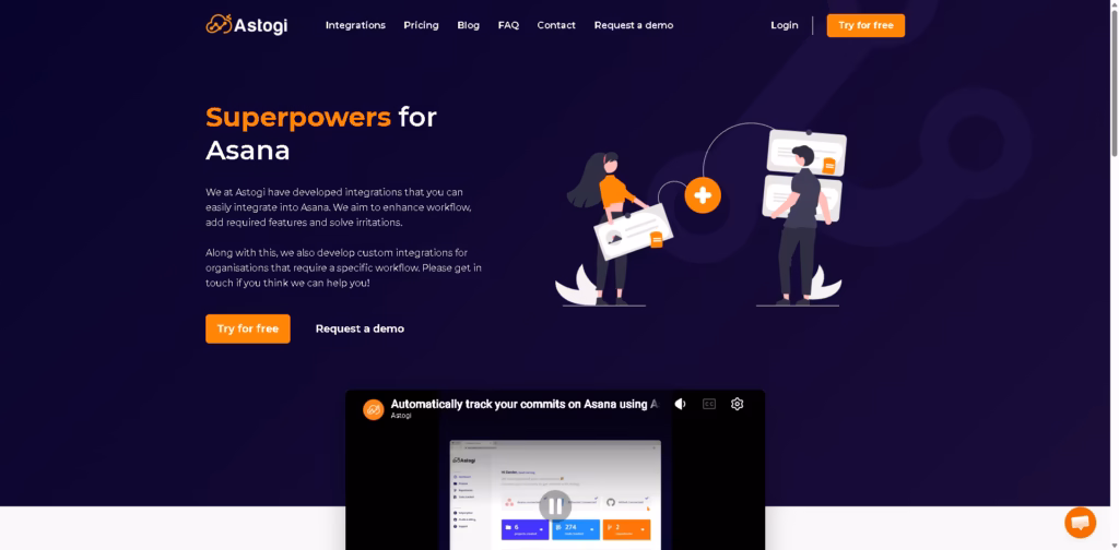 Integrations-and-automations-for-Asana-Astogi
