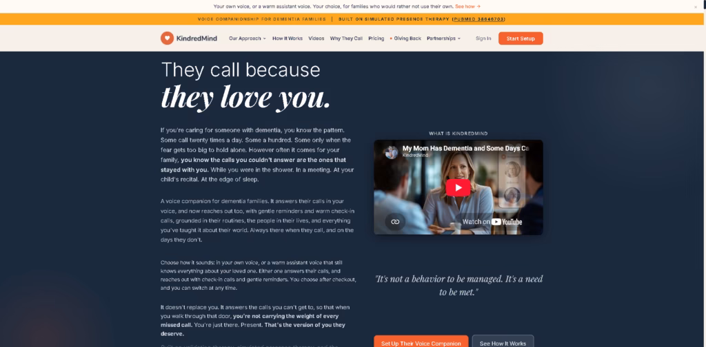 KindredMind -Dementia-Voice-Companion-That-Calls-Back