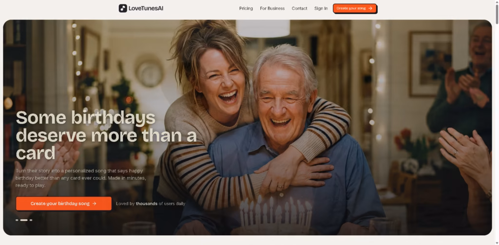 LoveTunesAI-AI-Custom-Songs-Personalized-Song-Gifts
