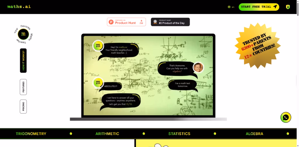 Maths.ai-AI-Math-tutor-Online