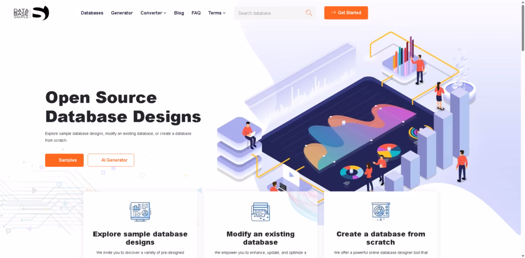 DatabaseSample.com - Open-Source-Database-Designs