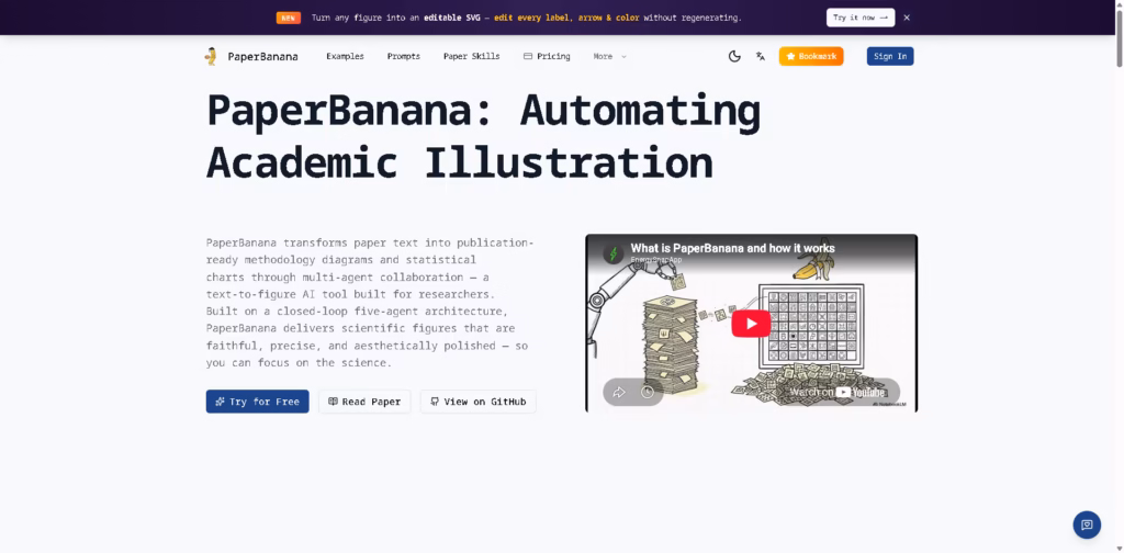 PaperBanana AI-Academic-Illustration-Generator