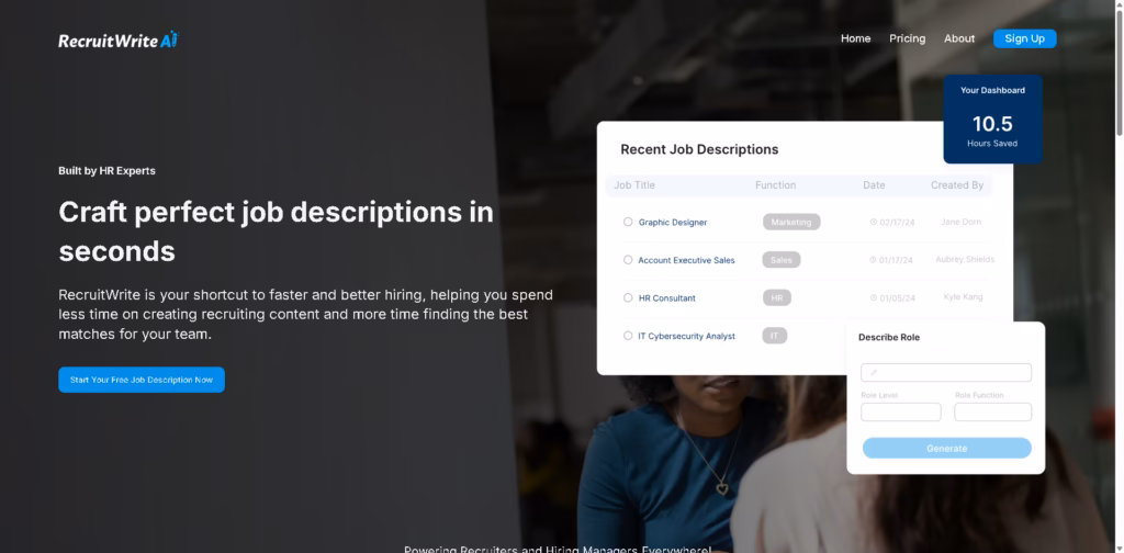 RecruitWrite pricing