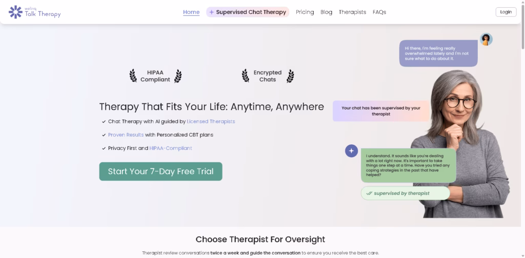 TherapyTalk.io - Talk-Therapy-AI-Powered-Mental-Health-Support-Online-Therapy