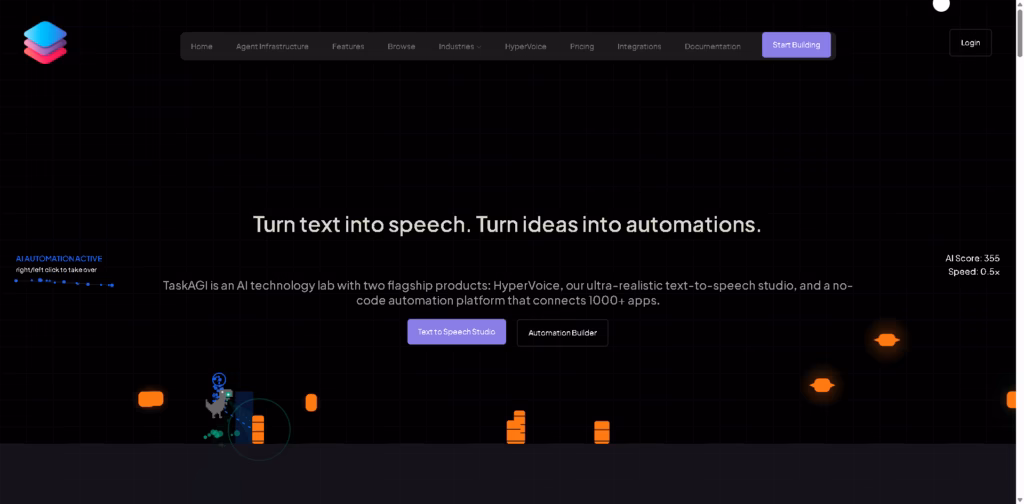TaskAGI-Build-AI-Automations-in-Minutes-No-Code-AI-Platform