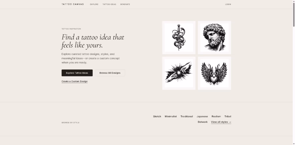 Tattoo Canvas-Create-AI-Tattoo-Designs-for-FREE