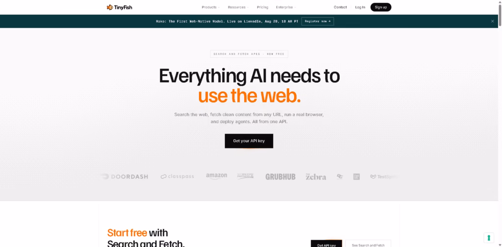 TinyFish -Web-Infrastructure-for-AI-Agents