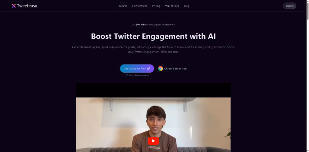 Twitter-Reply-Generator-Tweet-Booster- Tweeteasy