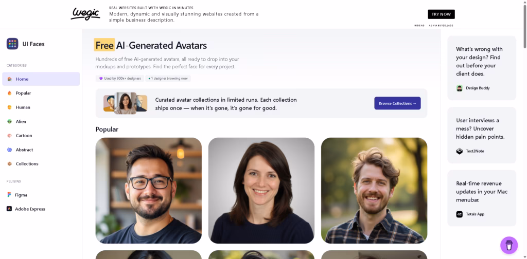 UI Faces-Free-AI-Generated-Avatars-for-Design-Mockups