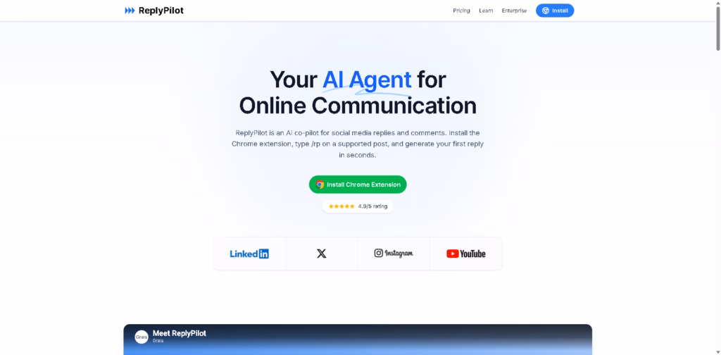 ReplyPilot -AI-Agent-for-Online-Communication