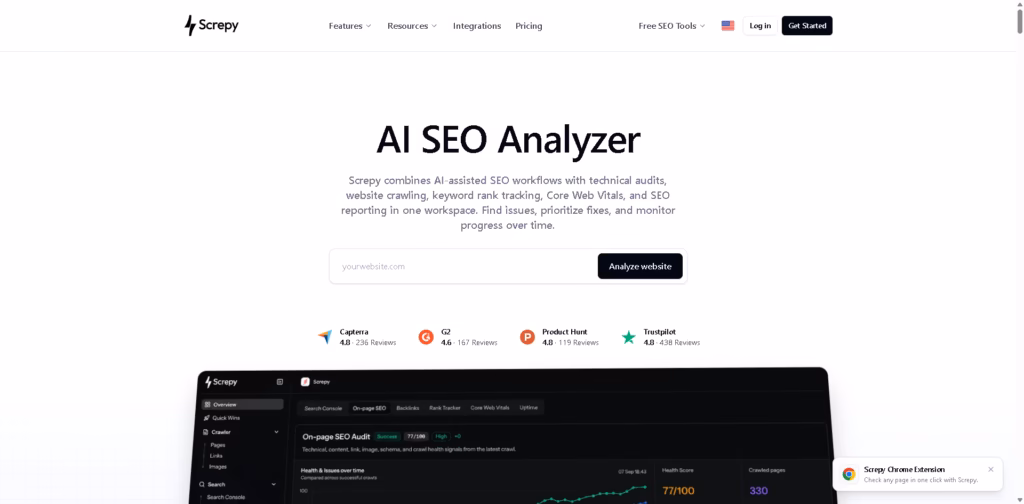 AI-SEO-Analyzer-Website-Audit-Tool-Screpy
