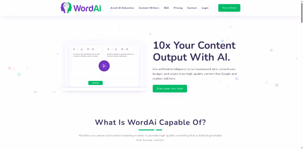 AI-Text-Rewriter-WordAi