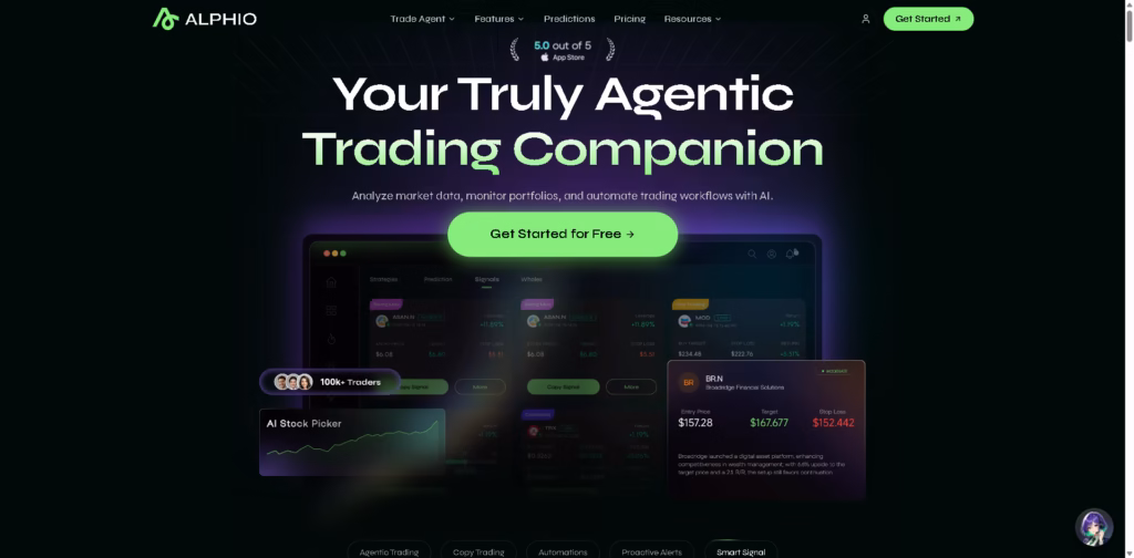 Alphio AI -Market-Analysis-Trading-Automation