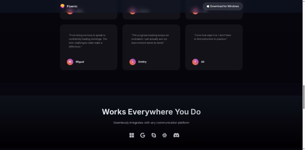 Fluento - AI English Speaking Coach