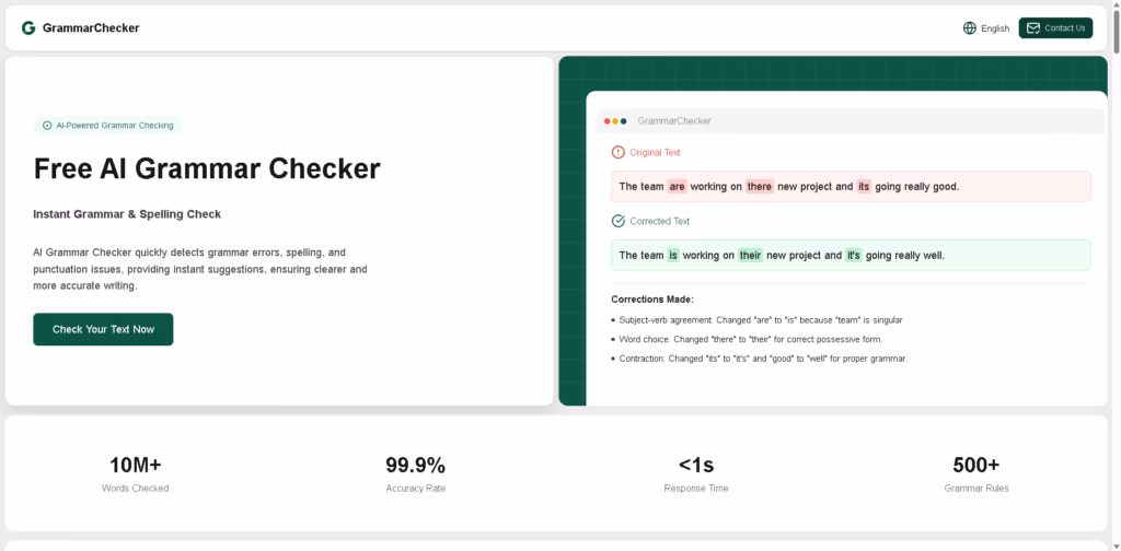 GrammarChecker Free-AI-Grammar-Checker-Instant-Grammar-Spelling-Check