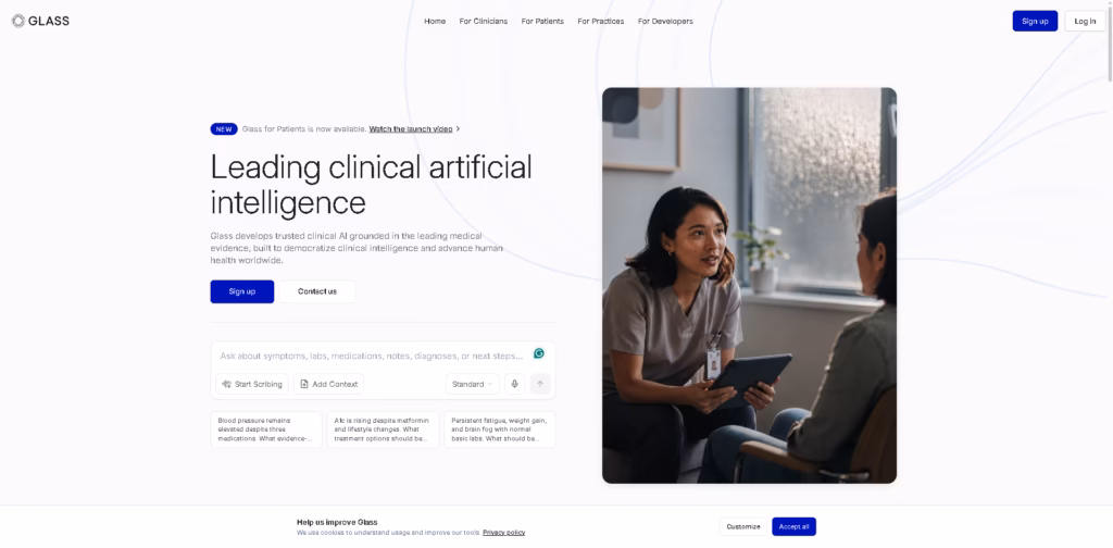 Glass Health -Frontier-Clinical-Intelligence-for-Everyone
