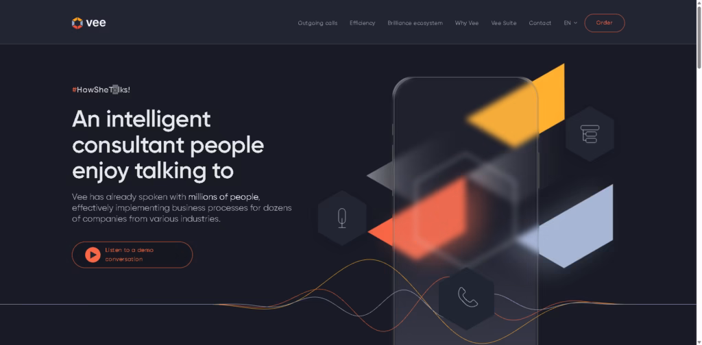 Vee - Conversational Voice Platform