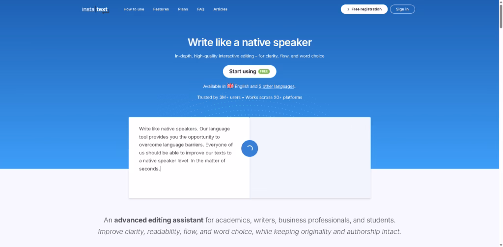 InstaText-Write-like-a-native-speaker