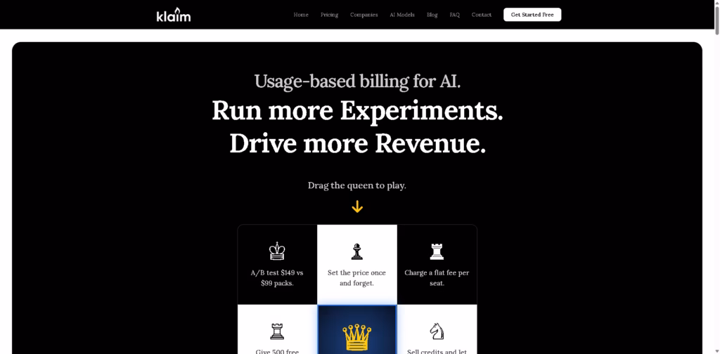 Klaim-Usage-based-billing-for-AI-startups