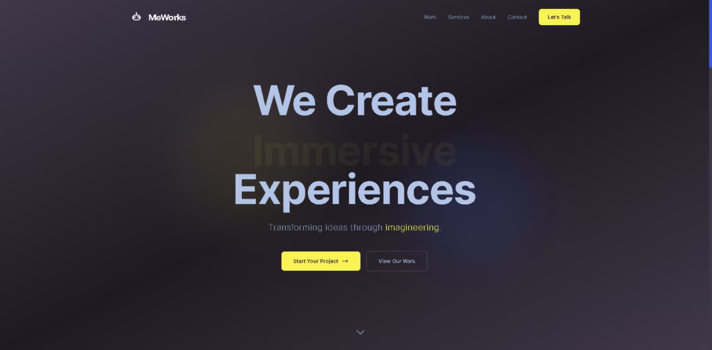 MeWorks-Immersive-Technology-Interactive-Experiences
