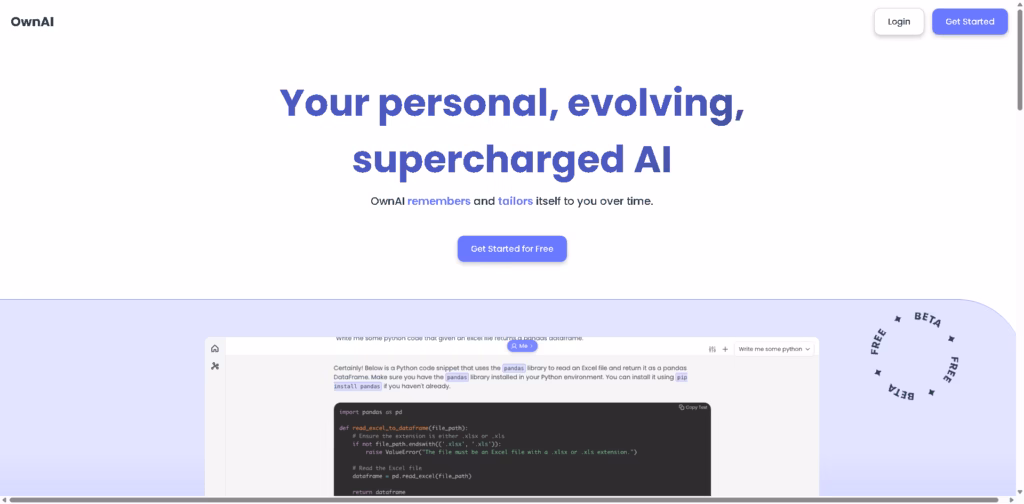 OwnAI-Read our OwnAI review covering its AI memory