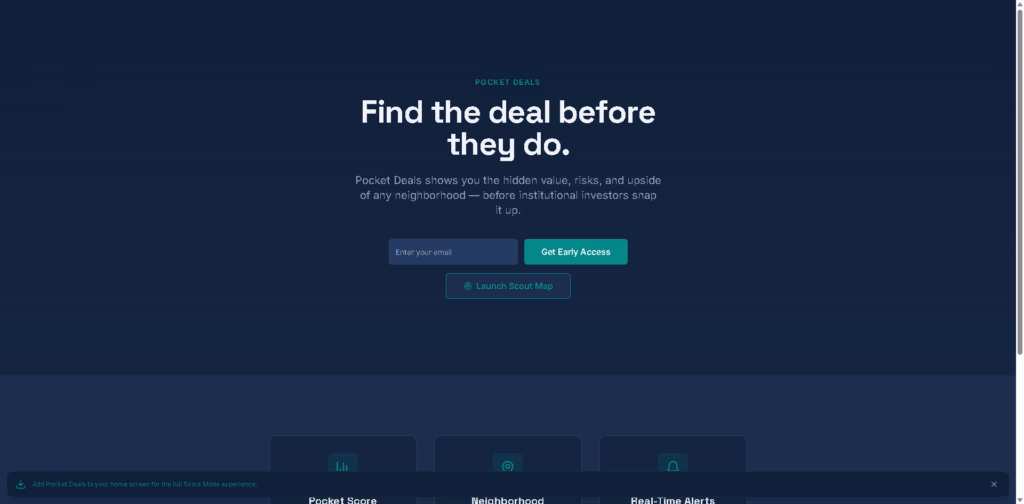 Pocket Deals- -Find-the-deal-before-they-do