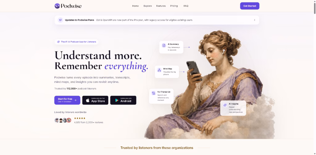 Podwise-AI-Copilot-for-Podcast-Listeners