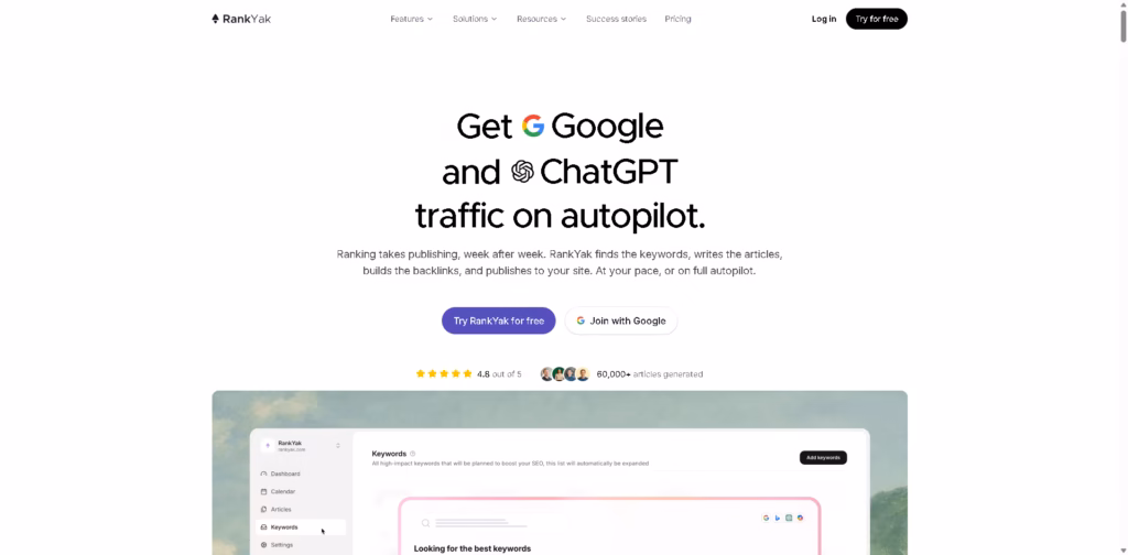 RankYak-SEO-Automation-Platform
