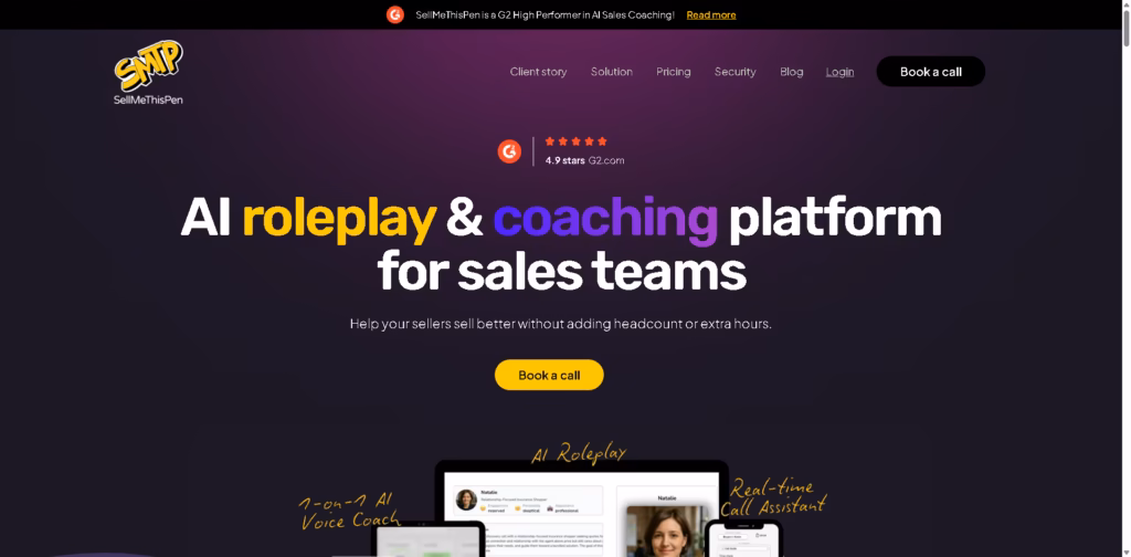 SellMeThisPen AI-Sales-Role-Play-and-Real-Time-Assistant
